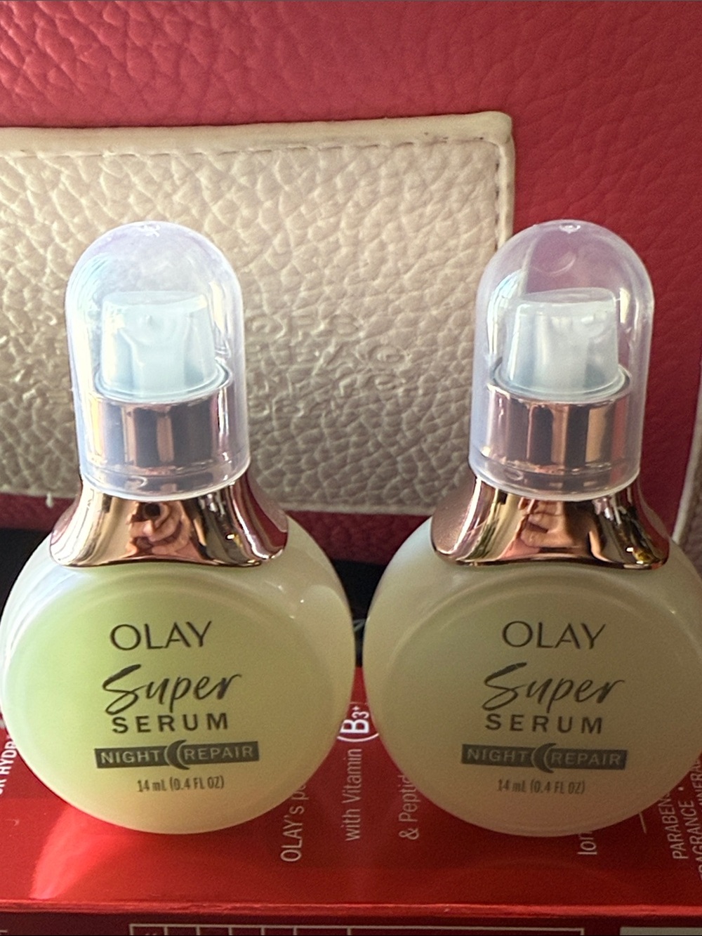 OLAY Super Serum Night Repair - Pale Green Duo